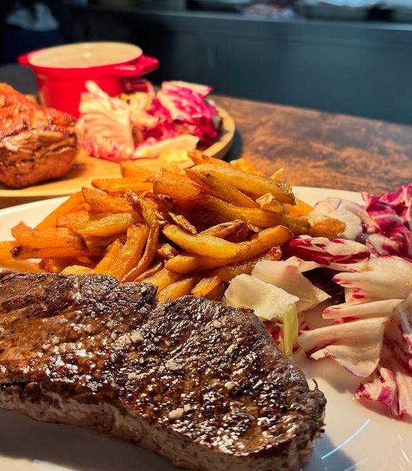 Entrecôte et frites