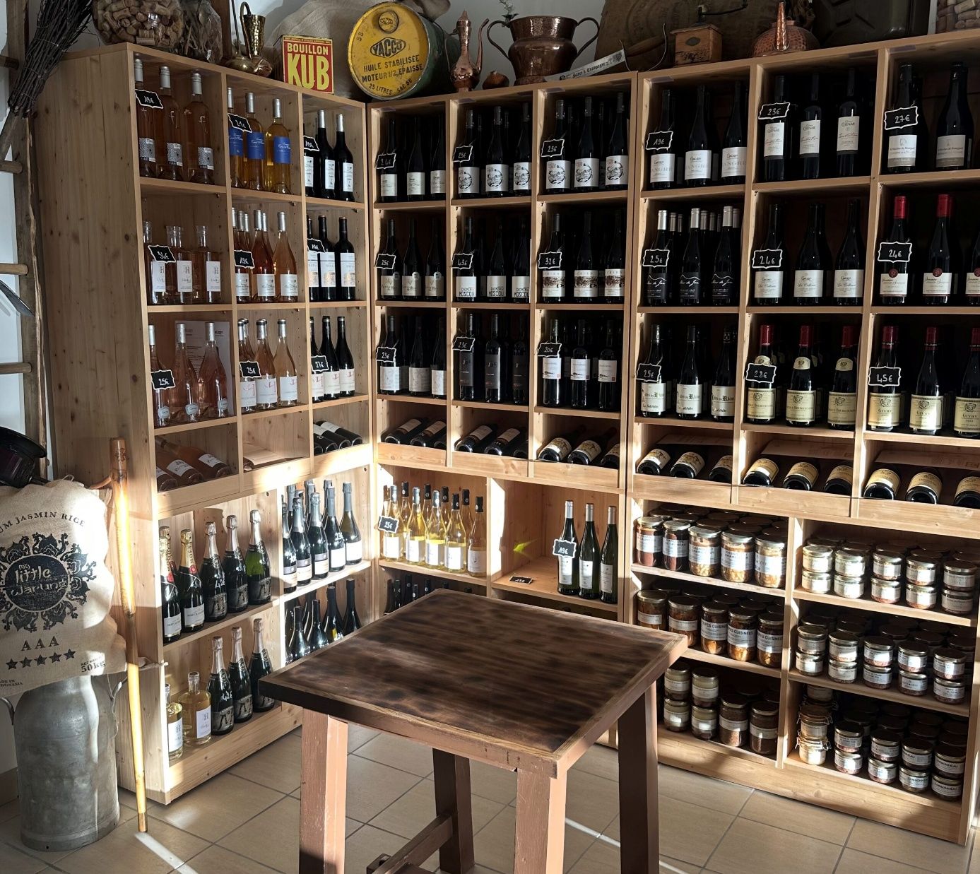 Notre cave à vins