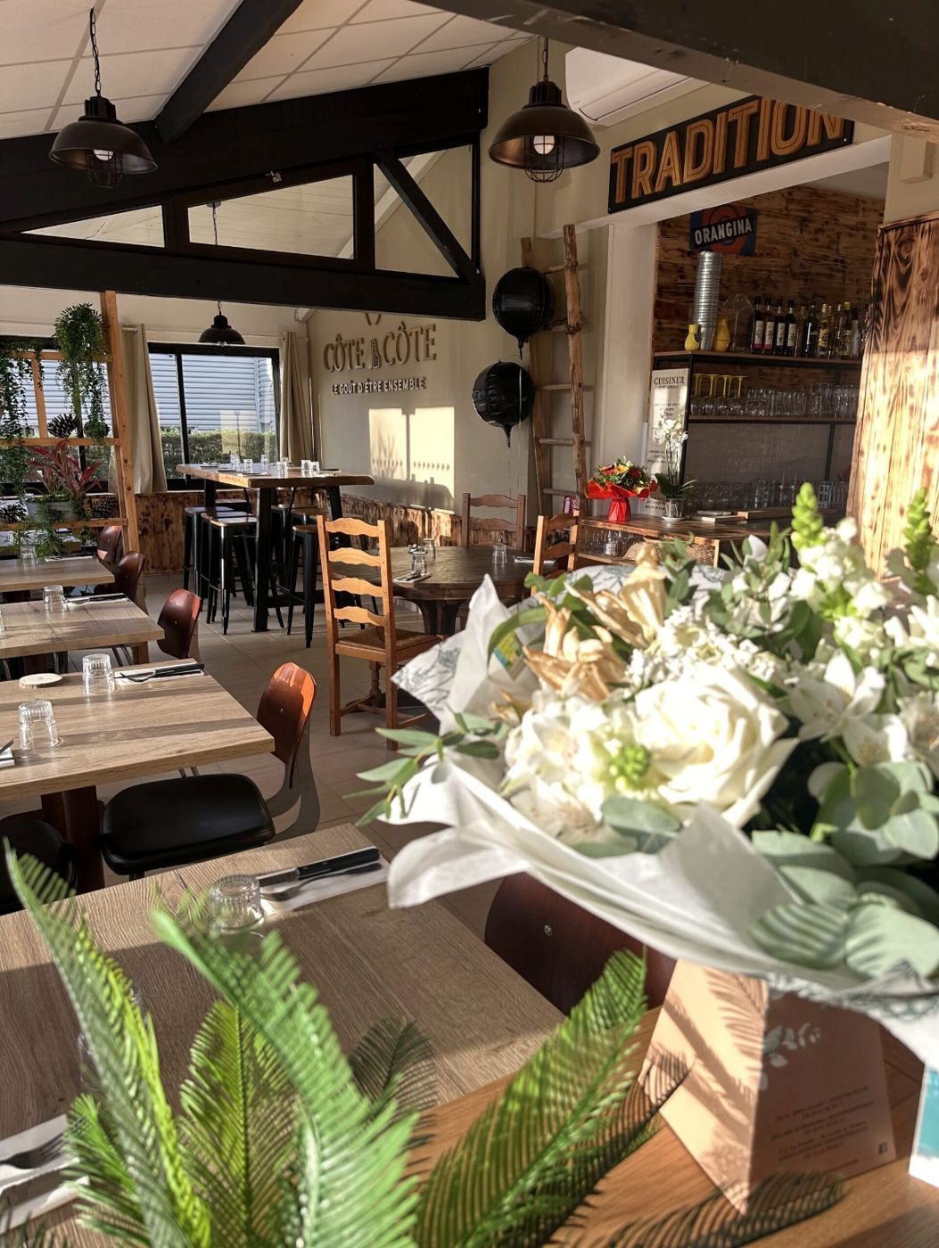 La salle du restaurant